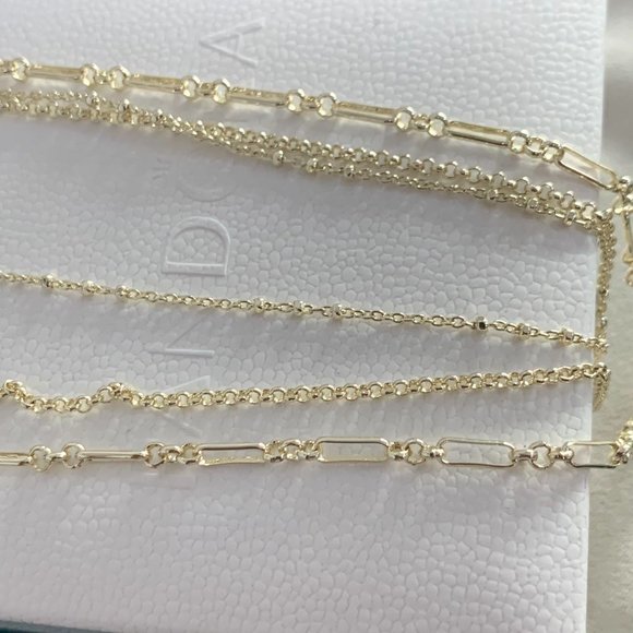 Kendra Scott Elisa Three-layer shell necklace collarbone chain Multi-layer - Picture 14 of 16